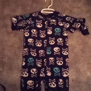 Joe Boxer one piece zip snap closure toddler boys 2T